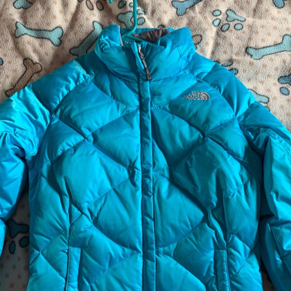 Blue North face Snow Jacket - Picture 2 of 4